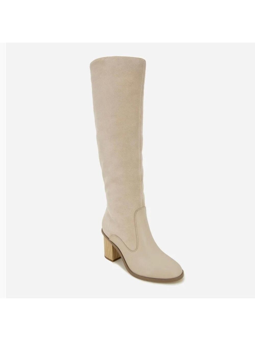 Splendid Women's Meadow Suede Tall Knee- High Fashion Boots in Beige - new